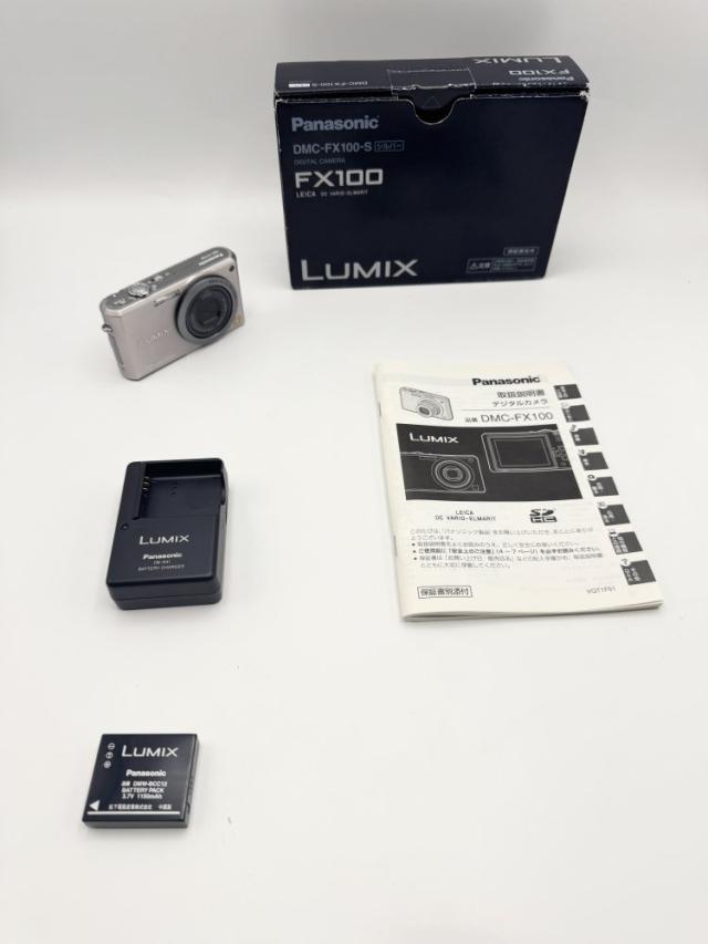 中古 パナソニック デジタルカメラ LUMIX (ルミックス) FX100 シルバー