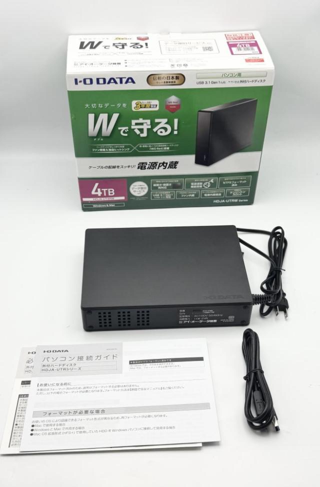4TB 外付けハードディスク 富士通 WEB MART | 法人向け 5年保証 USB3.2 Gen1対応 外付け