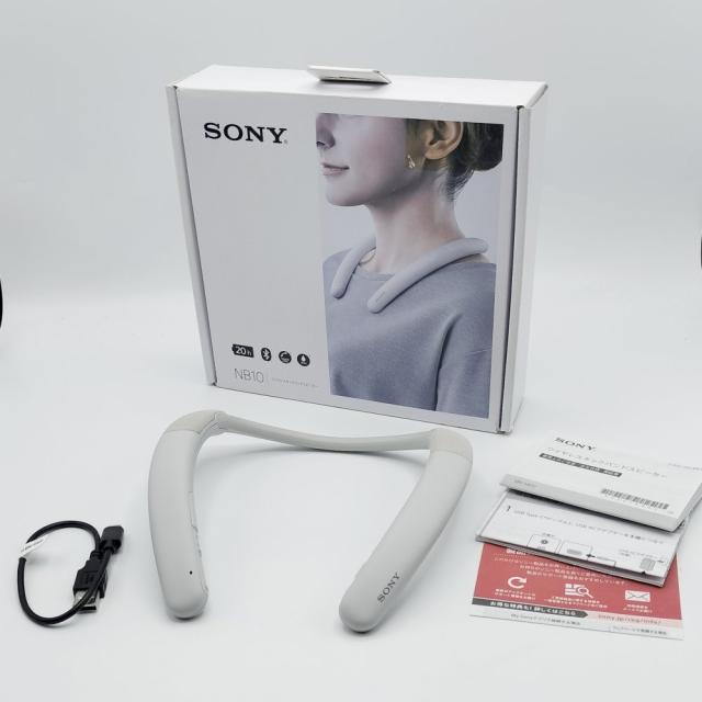 Sony ネックスピーカー ホワイト SRS-NB10 SONY SRS-NB10 ネック
