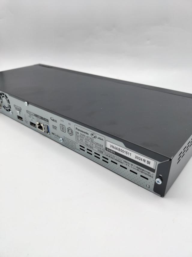 中古 パナソニック 3TB 3チューナー ブルーレイレコーダー 3チャンネル同時録画 4Kチューナー内蔵 DIGA DMR-4T303