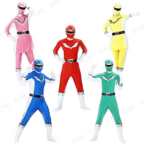 丸惣 Marusou パーティーレンジャーウイング × 5人セット レッド ブルー グリーン イエロー ピンク 新年会 忘年会 イベント パーティ_1