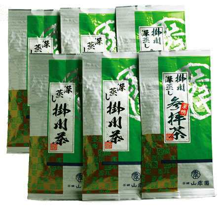 日本茶 お茶 茶葉 【参拝茶100g×2袋】+【掛川深蒸し茶100g×4袋】セット