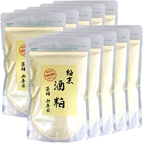 山年園 酒粕 粉末 200g 【国産100%】【10袋セット】巣鴨のお茶屋さん 山年園_1
