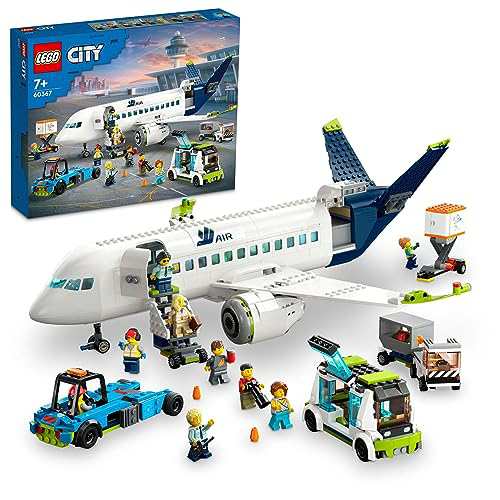 レゴ(LEGO) シティ 旅客機 60367 おもちゃ ブロック プレゼント 飛行機 ひこうき 男の子 女の子 7歳 ~