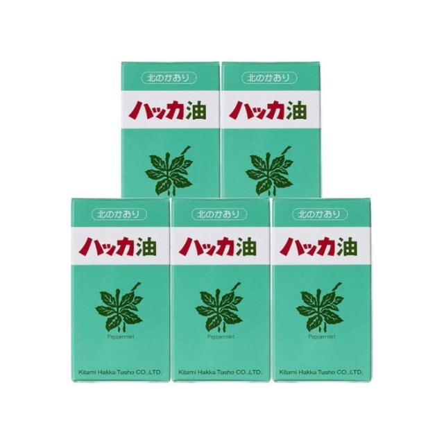 ハッカ油 スプレー 詰替リフィル 12ml 2本 5点セット 北見ハッカ通商の通販は