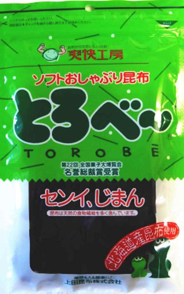 上田昆布 ソフトおしゃぶり昆布 とろべー 22g×24袋