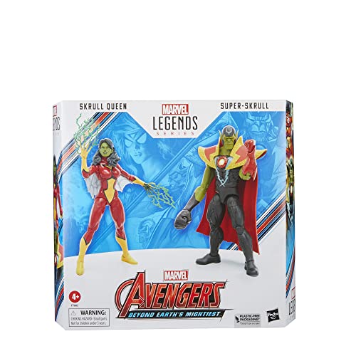 マーベルレジェンド・スクリュール・クイーン & スーパースクリュール・新品未開封 F7085 MARVEL マーベルレジェンド・シリーズ スクラルの女王と