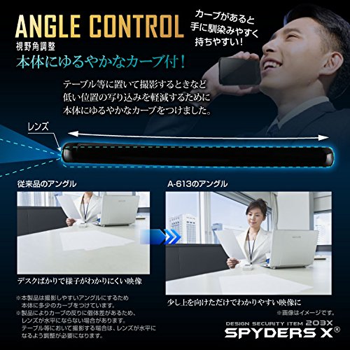 スパイダーズx スマートフォン型カメラ 小型カメラ スパイカメラ A 613 の通販はau Pay マーケット オンラインフリーストア