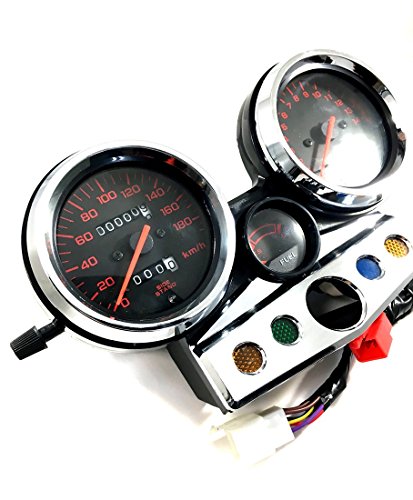 クリアランス ホンダ Cb400sf Nc31 メーター ユニット 中期 95年 98年 カスタム スピードメーター タコメーター レッド 社外品 21福袋 Farmerscentre Com Ng