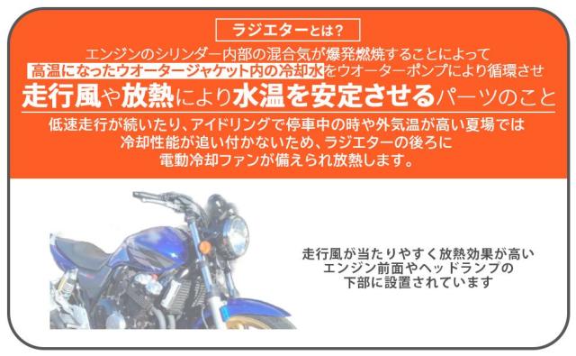 HONDA 用 ラジエーター CB400SF スーパーボルドール VTEC1/2/3 NC39