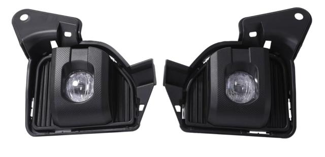 ハイエース 200系 7型 以降タイプ LED フォグランプ ユニット プロジェクター レンズ 純正タイプ L1B バルブ ハーネス スイッチ レジアスエース 200系 社外品_3