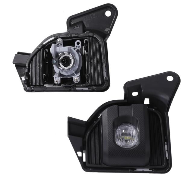 ハイエース 200系 7型 以降タイプ LED フォグランプ ユニット プロジェクター レンズ 純正タイプ L1B バルブ ハーネス スイッチ レジアスエース 200系 社外品_2