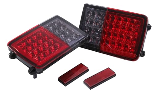 スズキ 用 32連 LED テールランプ ライト 左右セット レッド×スモーク 流れる ウインカー シーケンシャル 純正 交換 カプラーON エブリイ DA64V DA17V 外装_1