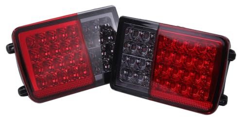 スズキ 用 32連 LED テールランプ ライト 左右セット レッド×スモーク 流れる ウインカー シーケンシャル 純正 交換 カプラーON エブリイ DA64V DA17V 外装_3