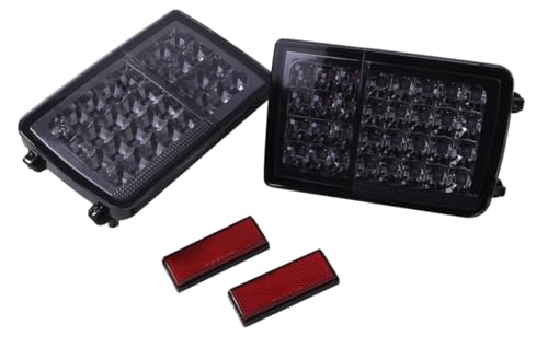 スズキ 用 32連 LED テールランプ ライト 左右セット スモークレンズ 流れる ウインカー シーケンシャル 純正 交換 カプラーON エブリイ DA64V DA17V 外装_1
