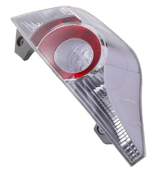 トヨタ 用 アクア NHP10 10系 前期 テールランプ テールレンズ 左側 クリア×レッド レンズ 純正 交換 タイプ 社外品 カスタムパーツの通販は