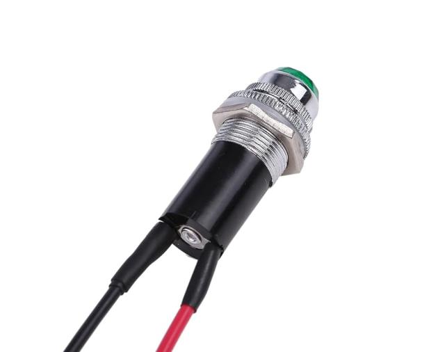 LEDパイロットランプ ダイヤカット 24V 20個セット (グリーン) 24V LED パイロット ランプ ダイヤカット 20個セット グリーン