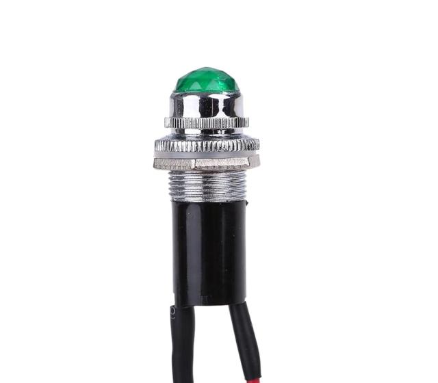 LEDパイロットランプ ダイヤカット 24V 20個セット (グリーン) 24V LED パイロット ランプ ダイヤカット 20個セット グリーン
