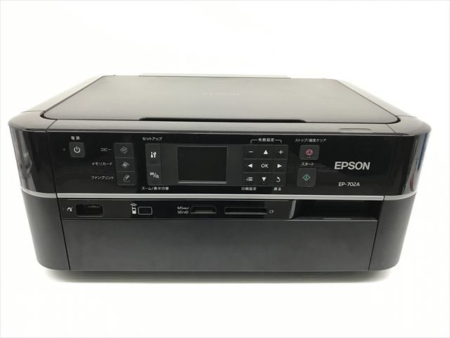 【中古】EPSON Colorio インクジェット複合機 EP-702A 2.5型カラー液晶 6色染料インク 7,696円