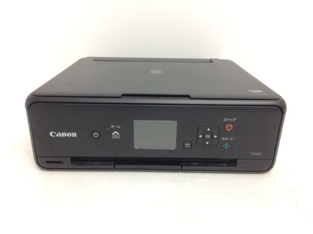 【中古】旧モデル Canon インクジェットプリンター複合機 TS5030 BK ブラック