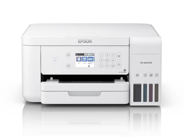 エプソン a 4 カラー プリント 対応 エコ タンク 搭載 インクジェット プリンタ 複合 機 ホワイト epson ew m 630 tw
