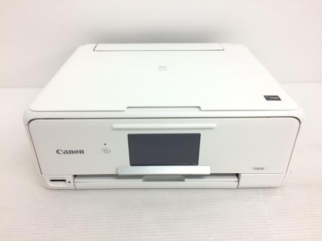 【中古】キヤノン インクジェット複合機TS8130 WHITE PIXUSTS8130WH