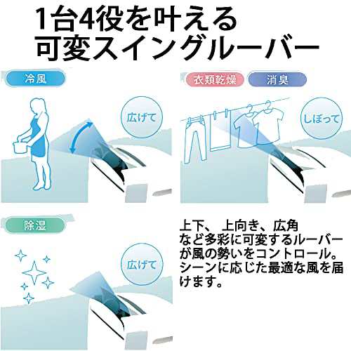 シャープ 衣類乾燥機 除湿機 冷風扇  2020年モデル CM-L100-W