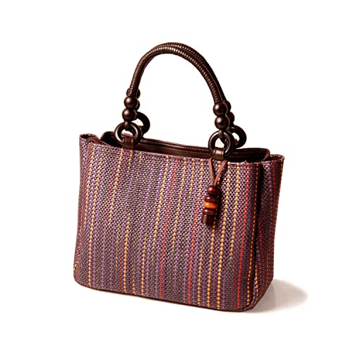 笹井源商店 手提げバッグ カリオカミニバッグ 京都の老舗 パープル 60040 5,502円