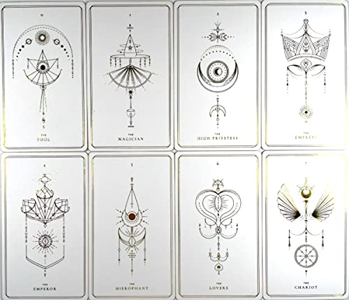 ソウルカード タロット ホワイト・ダリア Soul Cards WHITE DAHLIA タロットカード 78枚 ウェイト版 タロット占い 日本語解説書付き 正規品_1