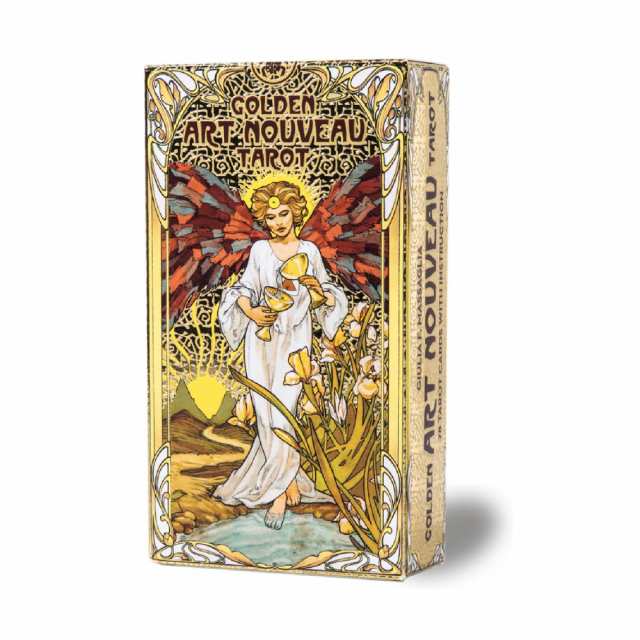 タロットカード 78枚 タロット占い ゴールデン アールヌーボー タロット Golden Art Nouveau Tarot 日本語解説書付き 正規品 の通販はau Pay マーケット クロノスゲート Au Pay マーケット店