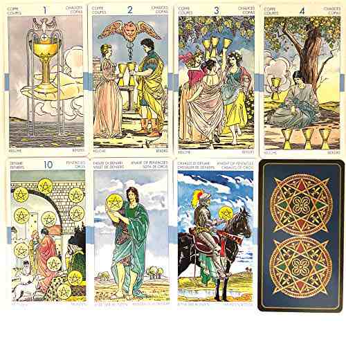 タロットカード 78枚 ライダー版 タロット占い 【 ユニバーサル タロット　Universal Tarot 】日本語解説書付き　[正規品]｜au  PAY マーケット