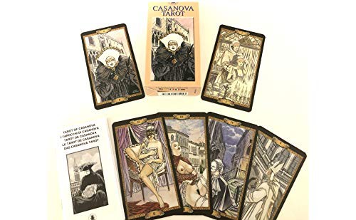 タロットカード 78枚 タロット占い 【 タロット オブ カサノバ　Tarot of Casanova 】日本語解説書付き　[正規品]｜au PAY  マーケット