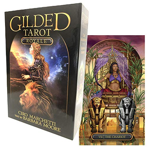 ギルデット タロット ロワイヤル ハードボックス キット Gilded Tarot Royale タロットカード 78枚 ウェイト版 タロット占い 日本語解説書付き 正規品