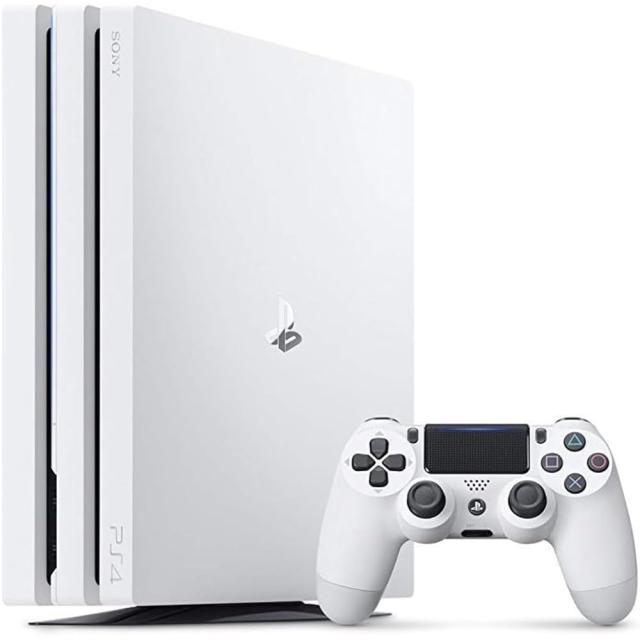 整備済み品 PlayStation 4 Pro SONY グレイシャー ホワイト 1TB CUH-7200BB02 PS4 Pro プレイステーション4 プロ 本体 プレステ4 ゲーム機 据え置き 4K HDR 家電 白 人気 定番 リビング エンタメ 名作 暇つぶし 送料無料 中古 180日保証