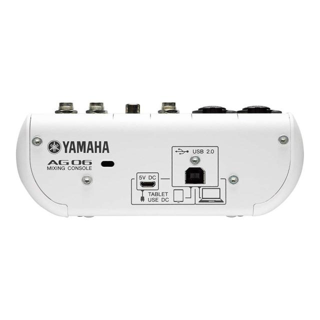 YAMAHA ミキサー AG06 ウェブキャスティングミキサー YAMAHA ヤマハ AG06 MK2 Black（ブラック） 配信用ミキサー