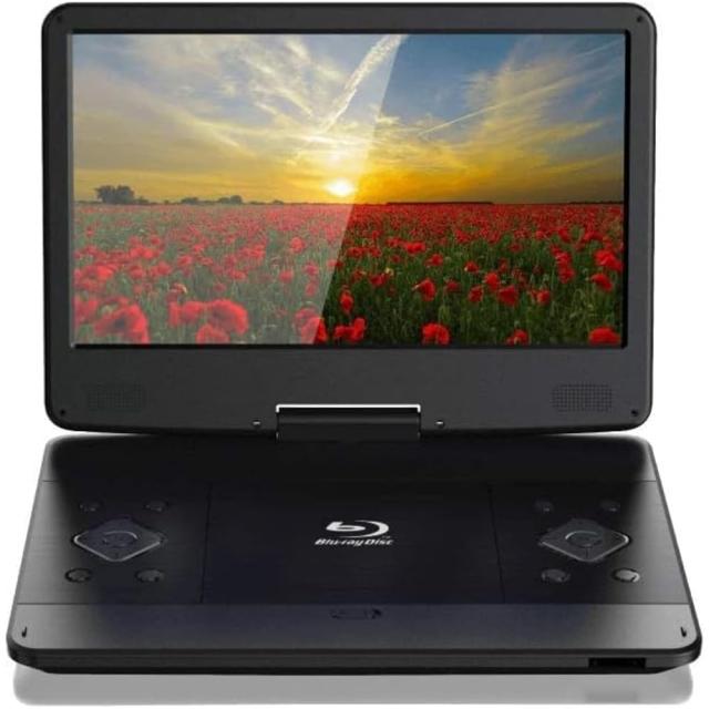 WIS ASTEX 14インチポータブルDVDプレーヤー AS-14TVR01