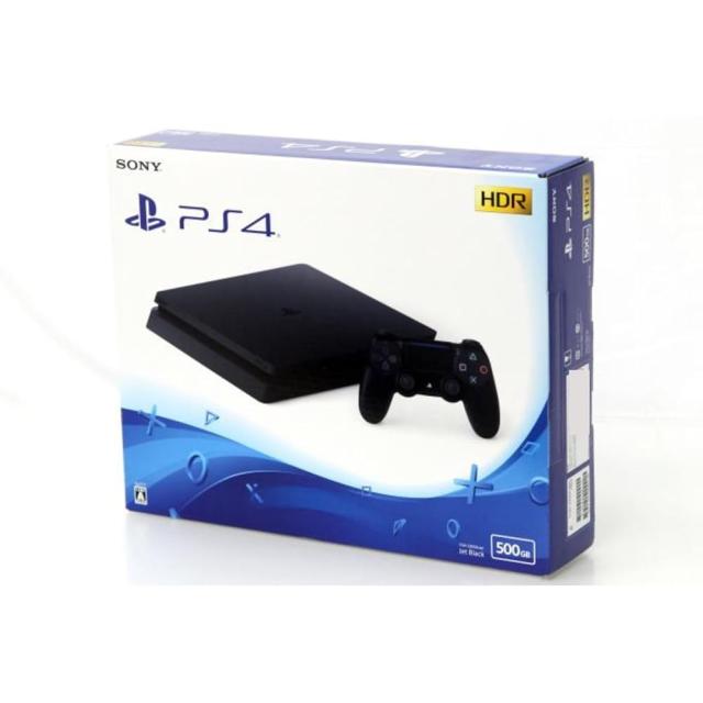 整備済み品】 SONY PlayStation 4 ジェット・ブラック 500GB