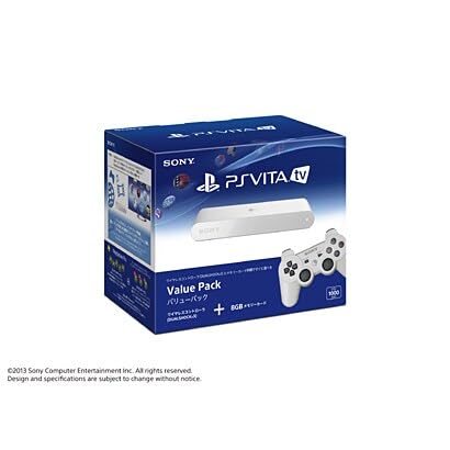 整備済み品】 SONY ソニー PlayStation Vita TV Value Pack (VTE