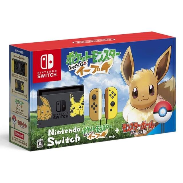 【整備済み品】 Nintendo Switch ポケットモンスター Lets Go! イーブイセット パッケージ版ソフト付属 (モンスターボール Plus付き) [video game]