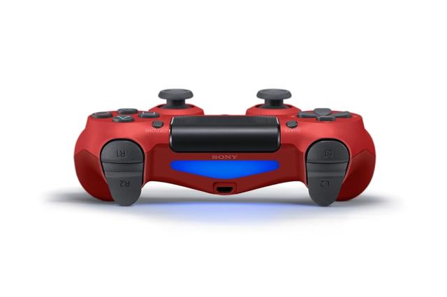 整備済み品】 ソニー ワイヤレスコントローラー (DUALSHOCK 4) マグマ
