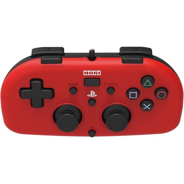 【整備済み品】 ワイヤードコントローラーライト for PS4 レッド【PS4対応】 【SONYライセンス商品】 [video game]_1