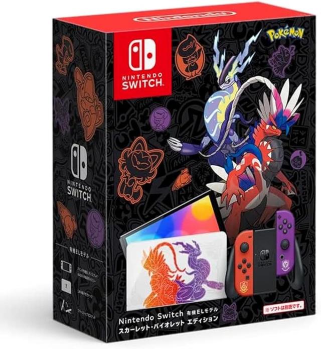 Switch Nintendo Switch 有機EL ポケモンSV Switch 有機EL スカーレットバイオレットエディション Nintendo Switch
