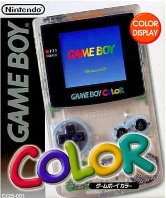 【整備済み品】 任天堂 Nintendo ゲームボーイ カラー クリア 画面交換済み GAMEBOY COLOR