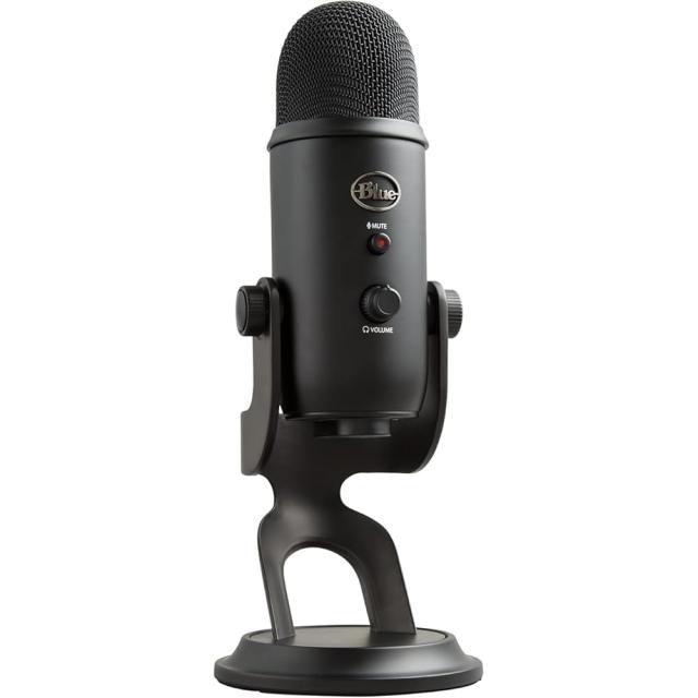 【整備済み品】 Logicool G Blue Yeti ゲーミングマイク BM400BK ブラックアウト ブラック 黒の通販は 14,480円