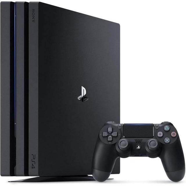 整備済み品 SONY ソニー PlayStation 4 Pro ジェット ブラック 1TB CUH-7100BB01 PS4 Pro プレイステーション4 プロ 本体 プレステ4 ゲーム機 据え置き 4K HDR 家電 黒 人気 定番 リビング エンタメ 名作 暇つぶし 送料無料 中古 180日保証_1