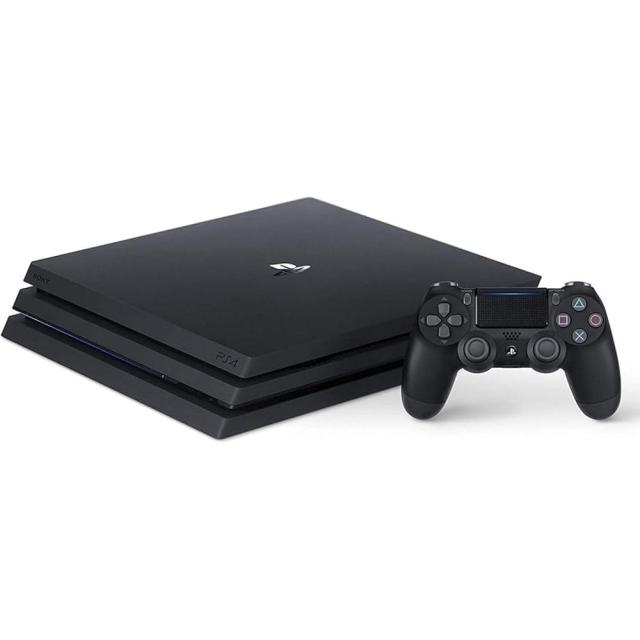 整備済み品 SONY ソニー PlayStation 4 Pro ジェット ブラック 1TB CUH-7100BB01 PS4 Pro プレイステーション4 プロ 本体 プレステ4 ゲーム機 据え置き 4K HDR 家電 黒 人気 定番 リビング エンタメ 名作 暇つぶし 送料無料 中古 180日保証_2