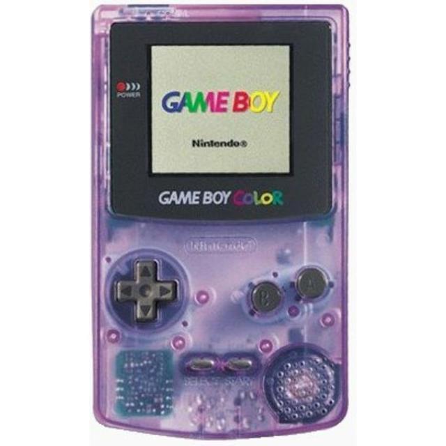 整備済み品】 任天堂 Nintendo ゲームボーイ カラー クリアパープル