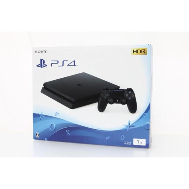整備済み品 SONY PlayStation 4 ジェット ブラック 1TB CUH-2200BB01 PS4 プレイステーション4 本体 プレステ4 ゲーム機 据え置き 家庭用 家電 黒 人気 定番 リビング エンタメ おうち時間 名作 暇つぶし メーカー生産終了 送料無料 中古 180日保証