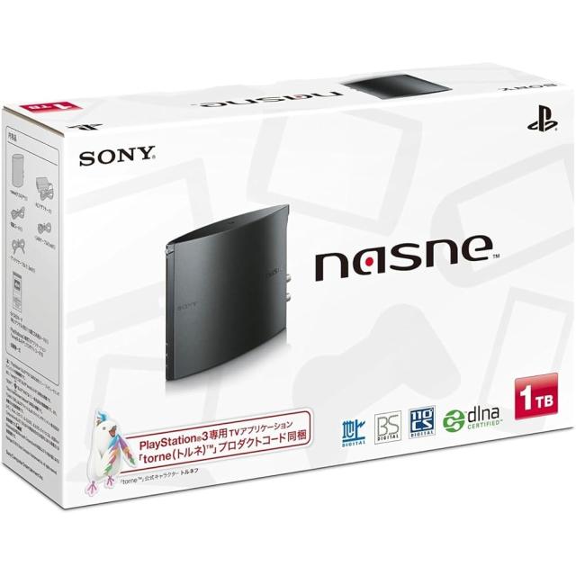 【整備済み品】 nasne 1TBモデル (CECH-ZNR2J) フル初期化済み【メーカー生産終了】 [video game]