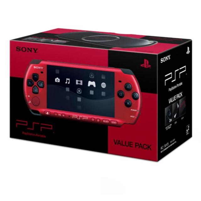 【整備済み品】 SONY ソニー PSP「プレイステーション・ポータブル」 バリュー・パック レッド/ブラック (PSPJ-30026) 液晶交換済み 180日保証 [video game]の通販は